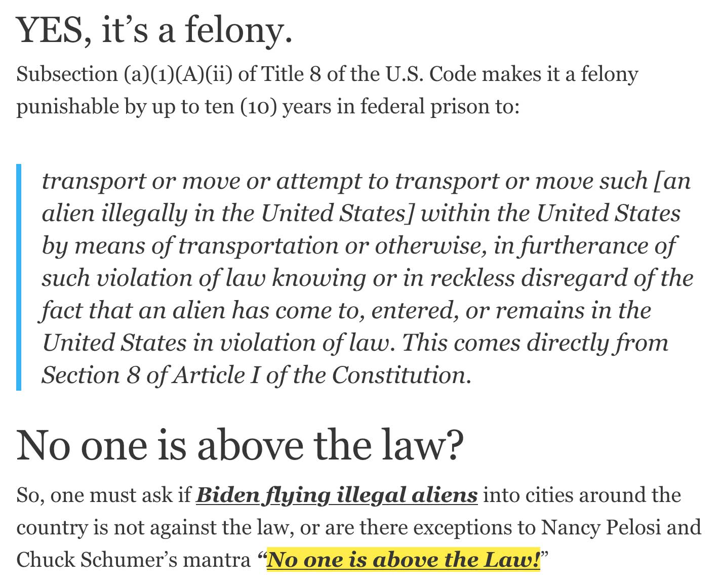 felony