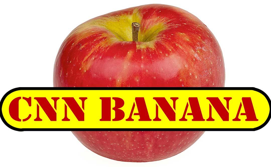CNN and the left keeps shouting banana while showing you an apple.
